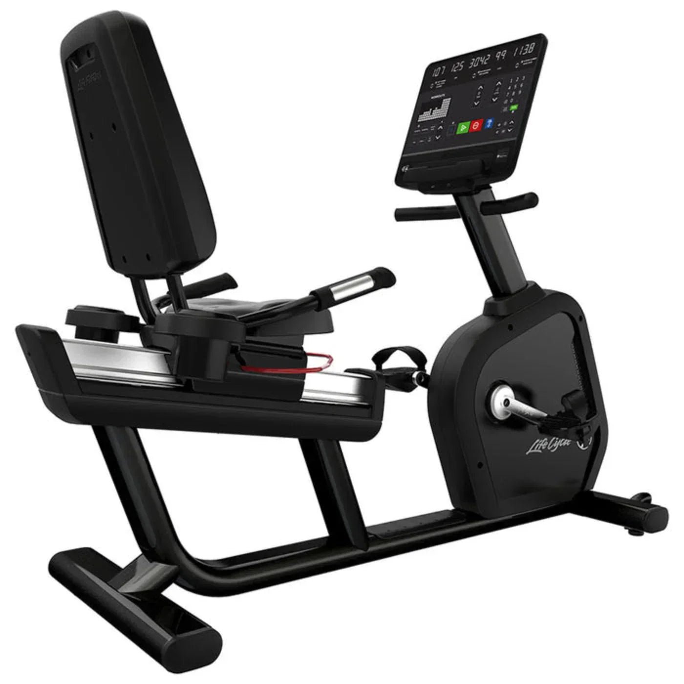 Life Fitness Club Series+ Recumbent Bike - CSR-SL-BLKLF-DOM13 - Image 6